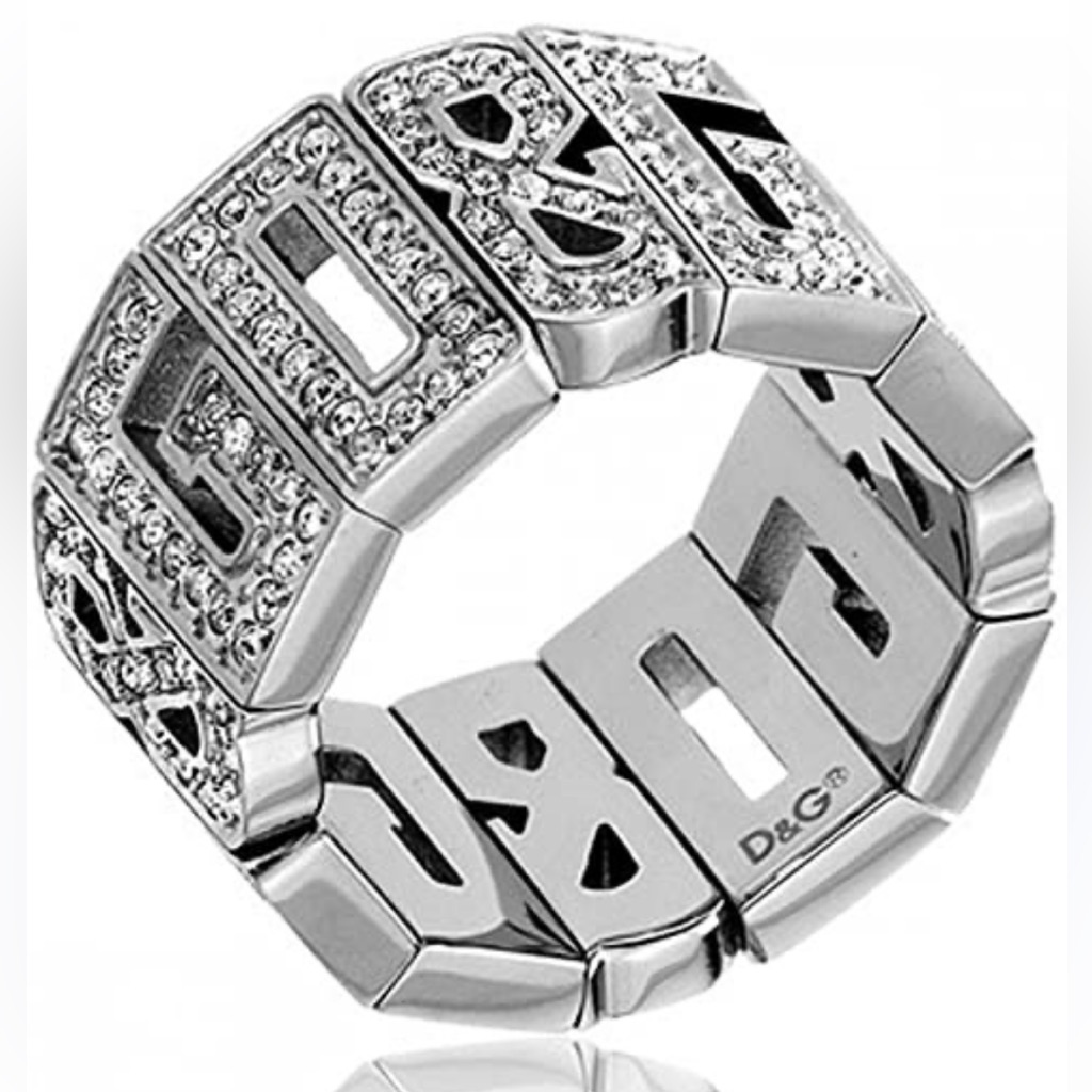 Dolce & Gabbana Logo Eternity Ring